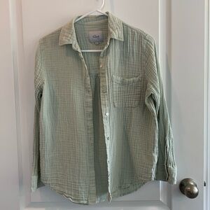 Rails Ellis Willow Cotton Gauzed Button Down Size XS